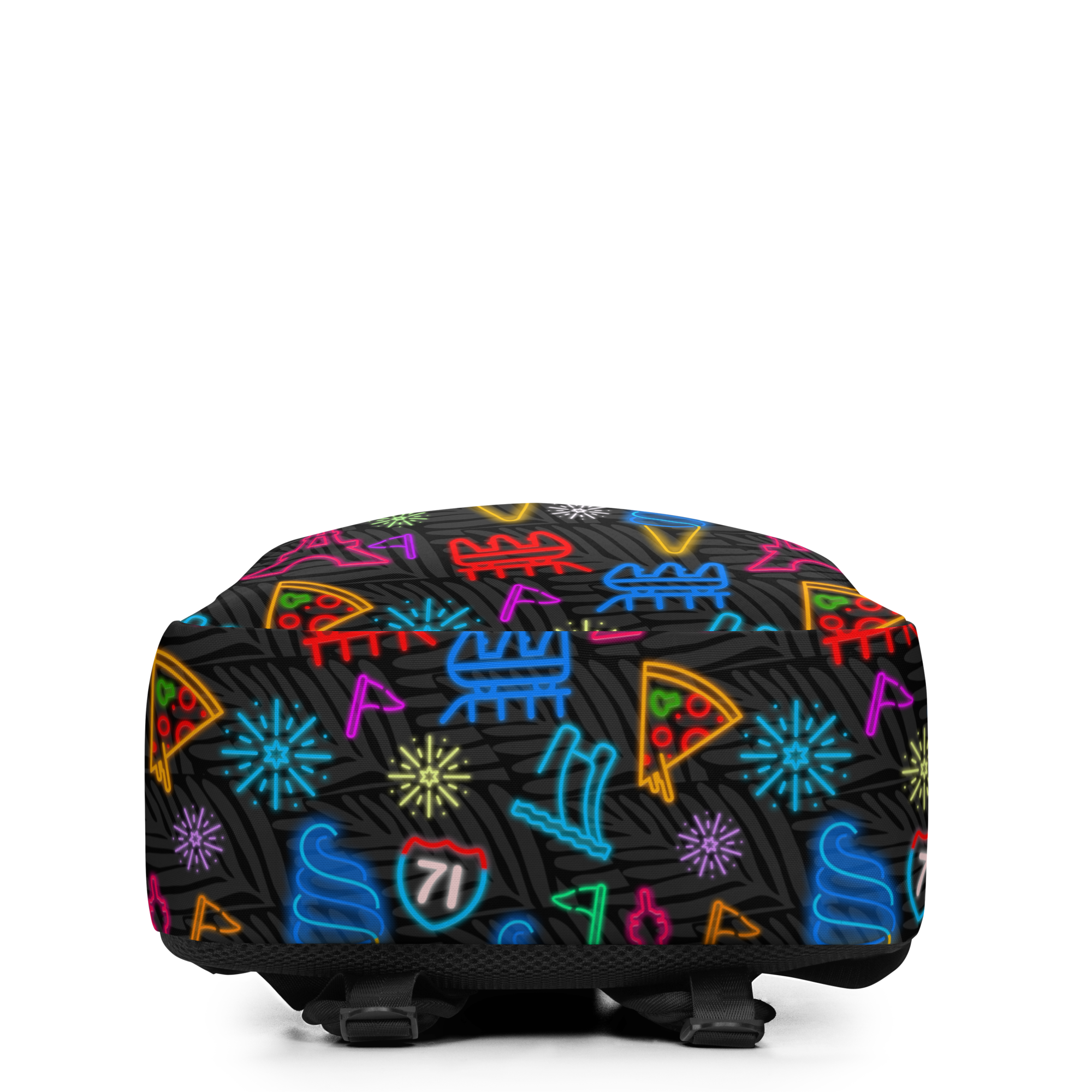 Cincinnati Theme Park Patterned Minimalist Backpack