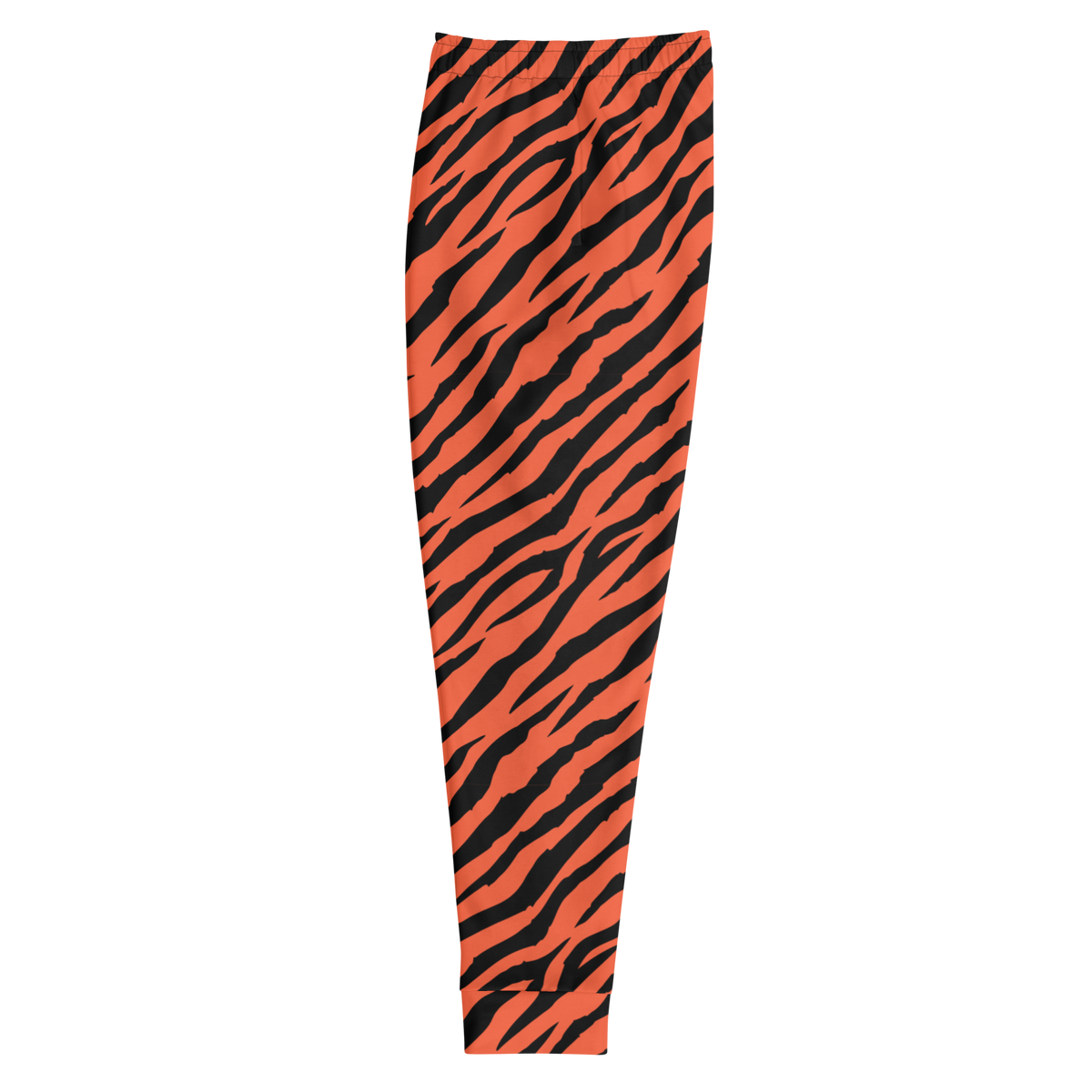 Orange Tiger Striped Joggers