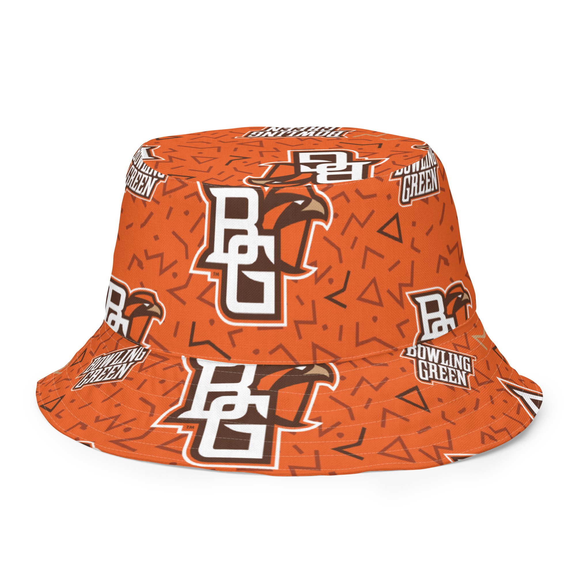 Bowling Green Patterned Reversible bucket hat