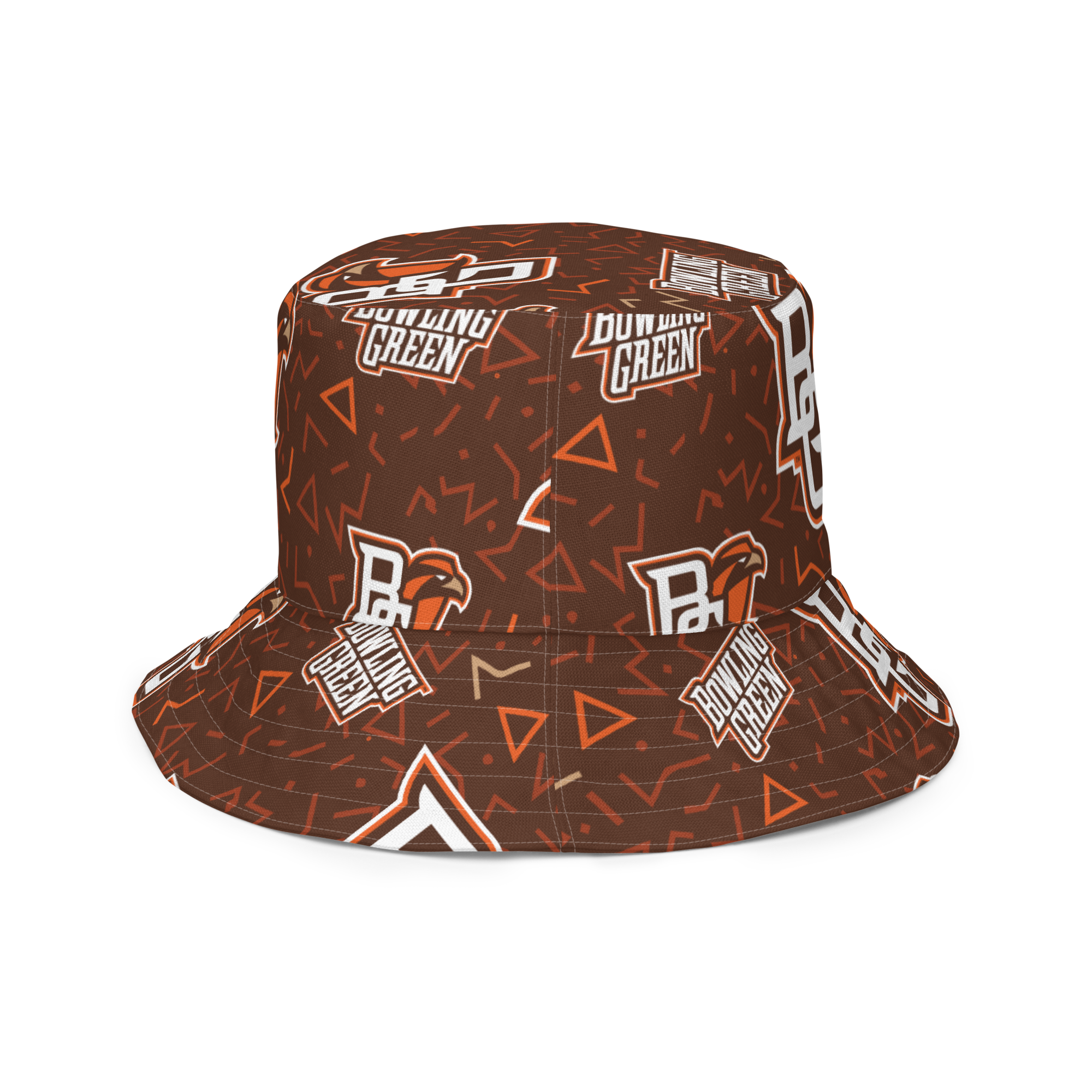 Bowling Green Patterned Reversible bucket hat