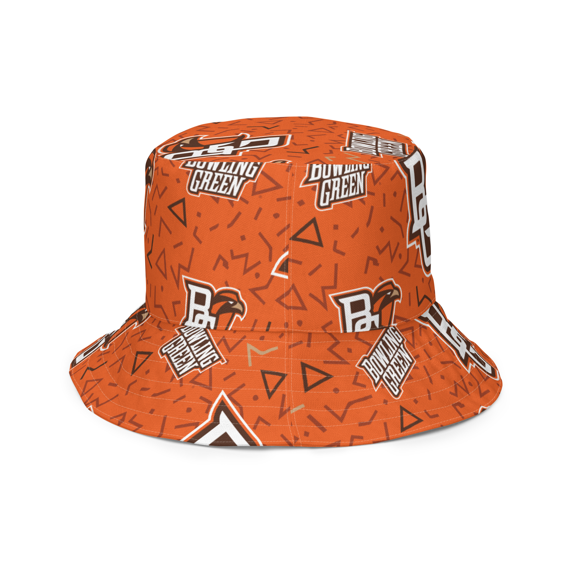 Bowling Green Patterned Reversible bucket hat