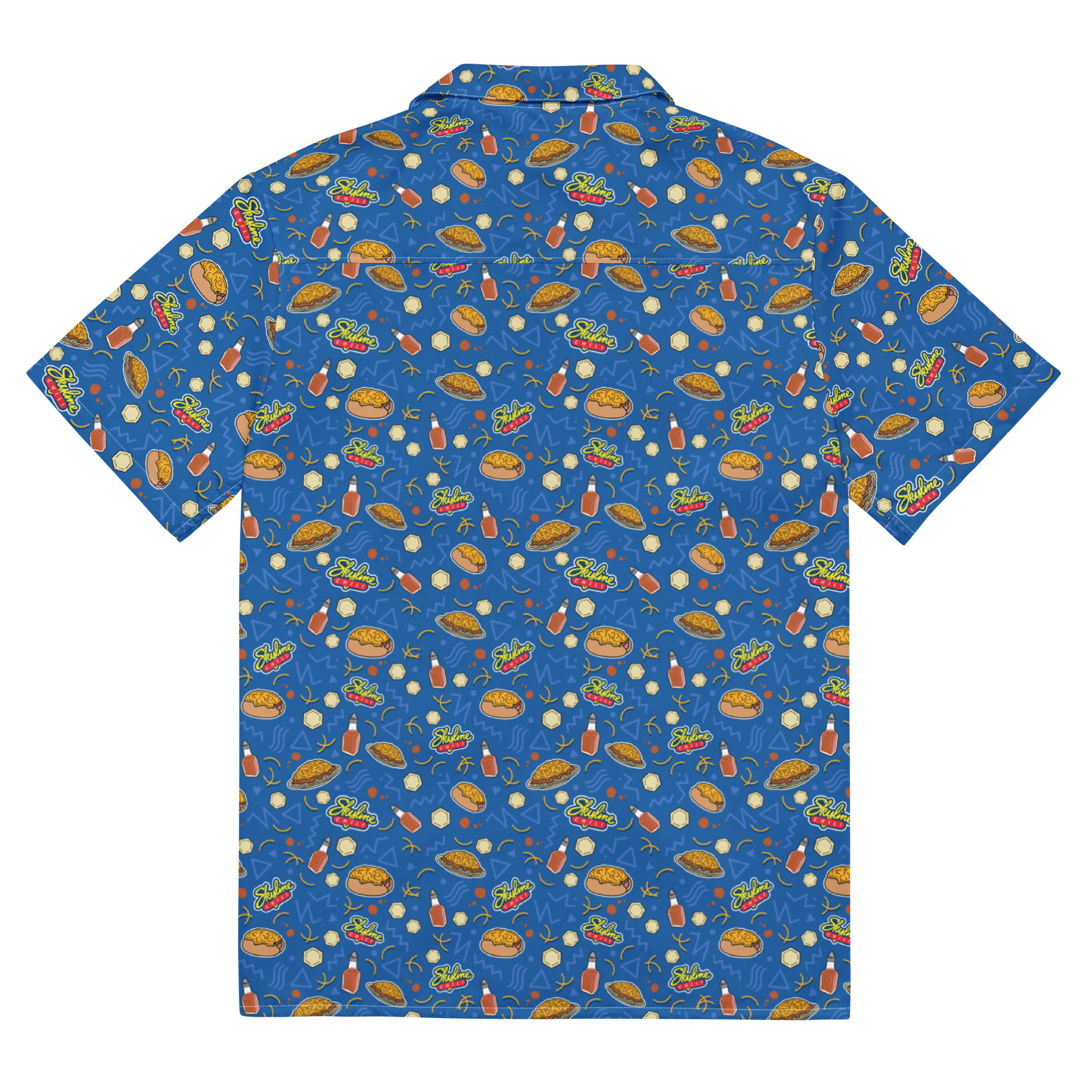 Skyline Chili Blue Button Down