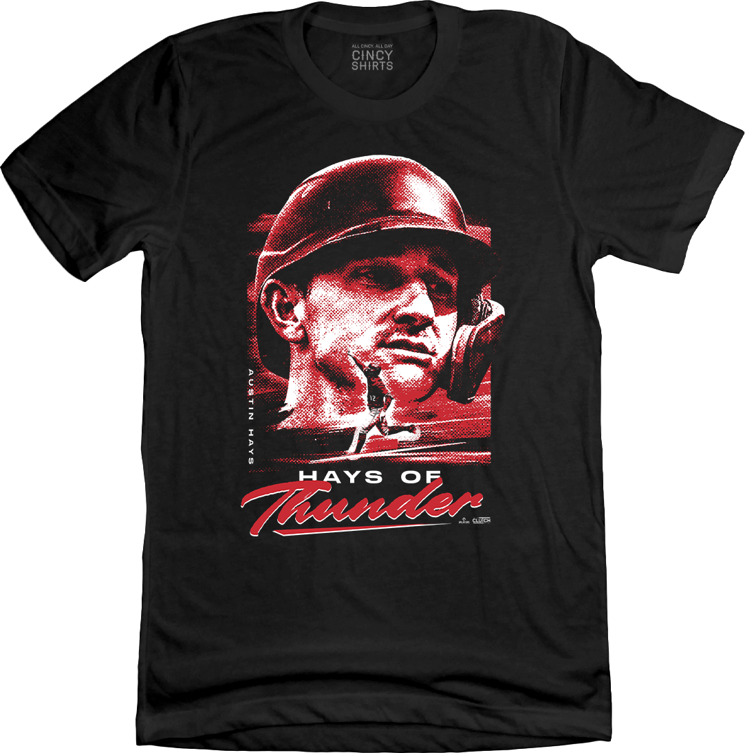 Austin Hays of Thunder Racing MLBPA Tee