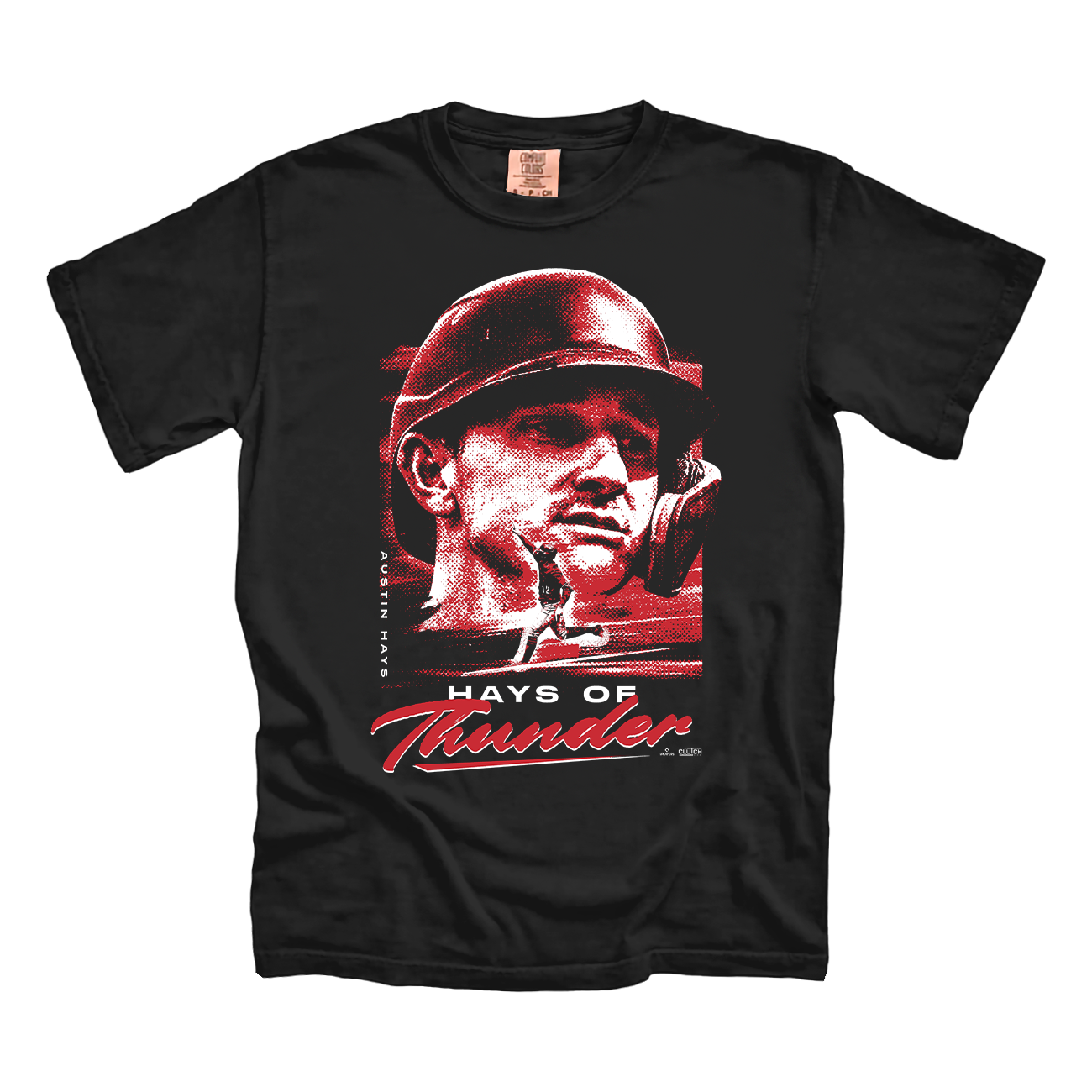 Austin Hays of Thunder Racing MLBPA Tee