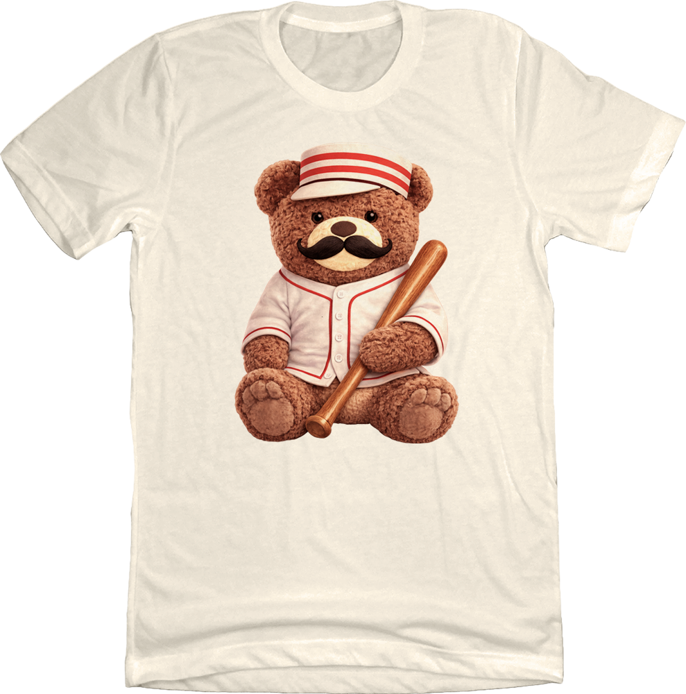 Baseball Bear Mustache