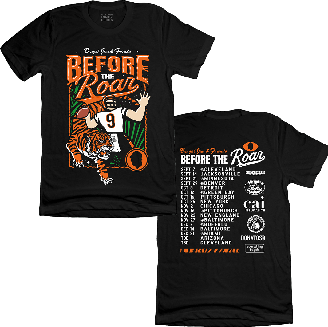 Bengal Jim & Friends 2025 Schedule Tee