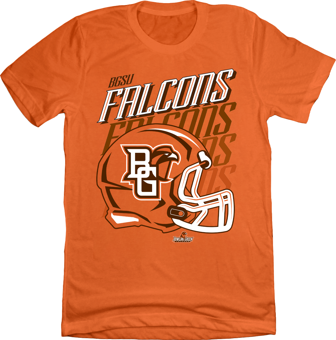 fade football helmet Bowling Green University Football Helmet Fade | College Apparel