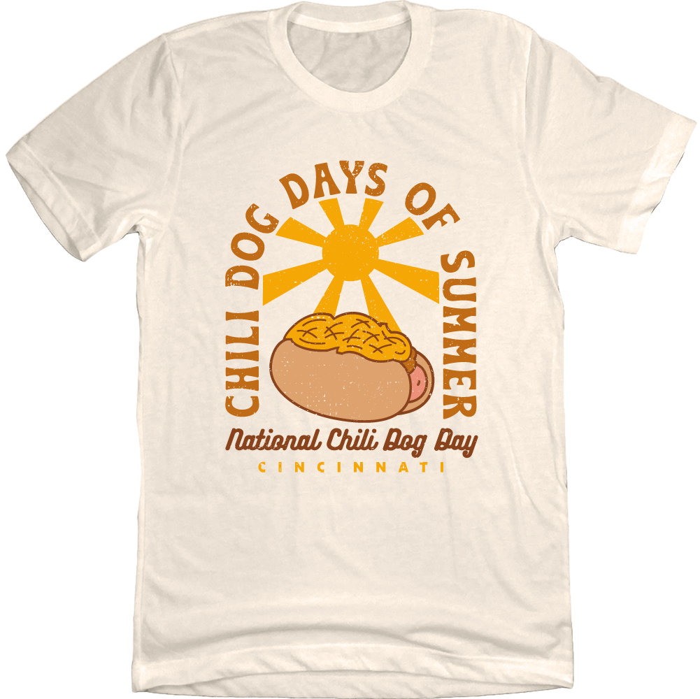 Chili Dog Days Of Summer Natural Tee