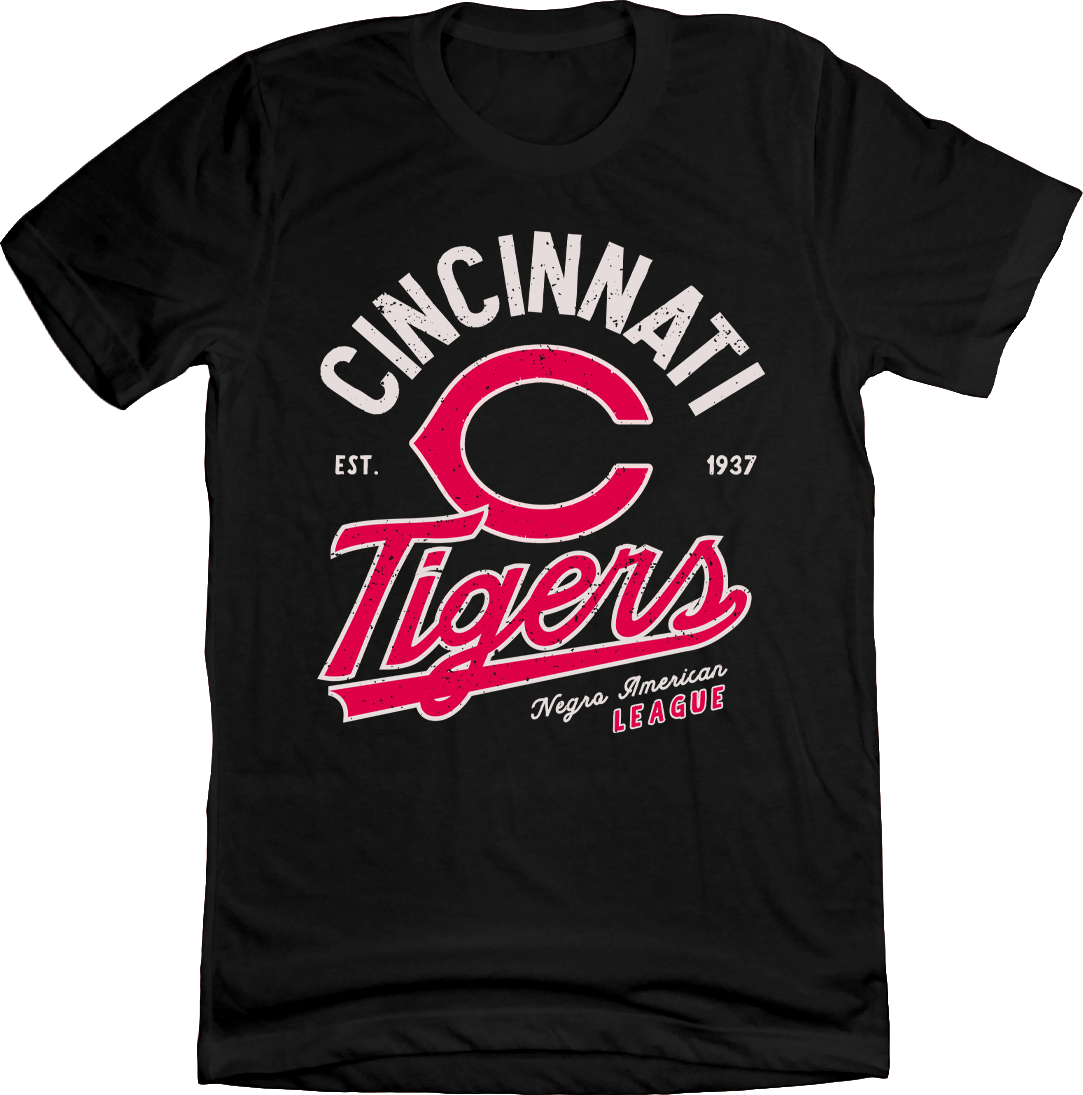 Cincinnati Tigers - Established 1937 - Negro Leagues - Cincy Shirts