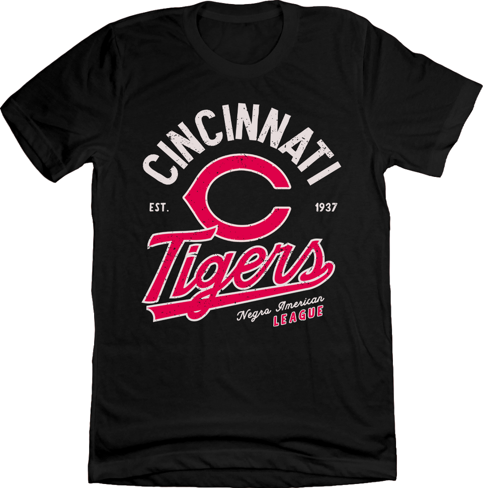 Cincinnati Tigers - Established 1937 - Negro Leagues - Cincy Shirts