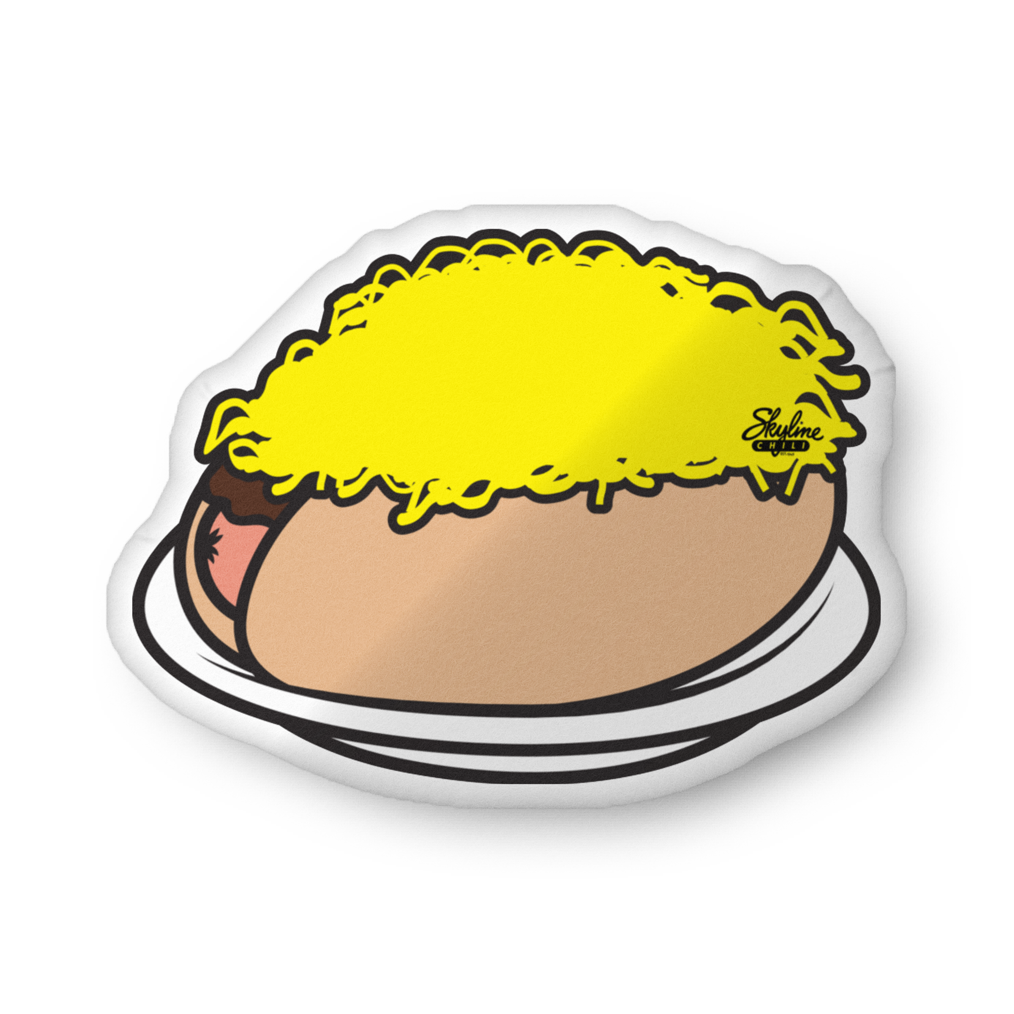Skyline Cheese Coney Pillow