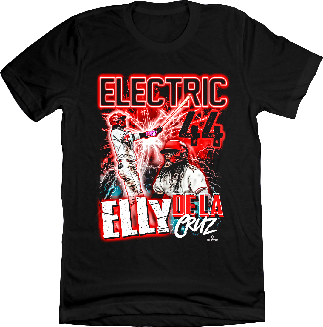 "Electric" Elly De La Cruz Black Tee