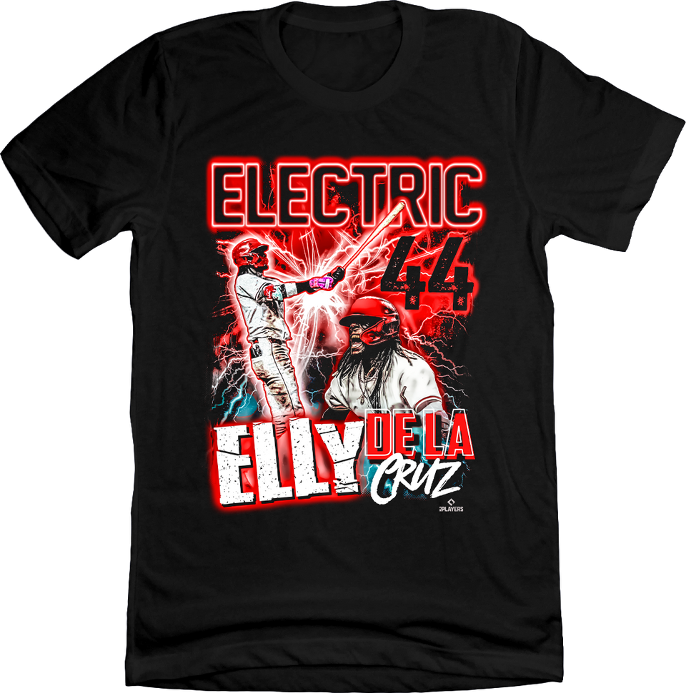 "Electric" Elly De La Cruz Black Tee