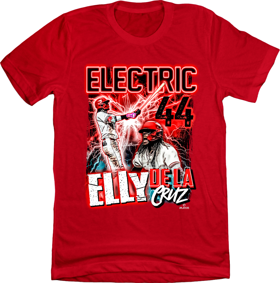 "Electric" Elly De La Cruz Red Tee