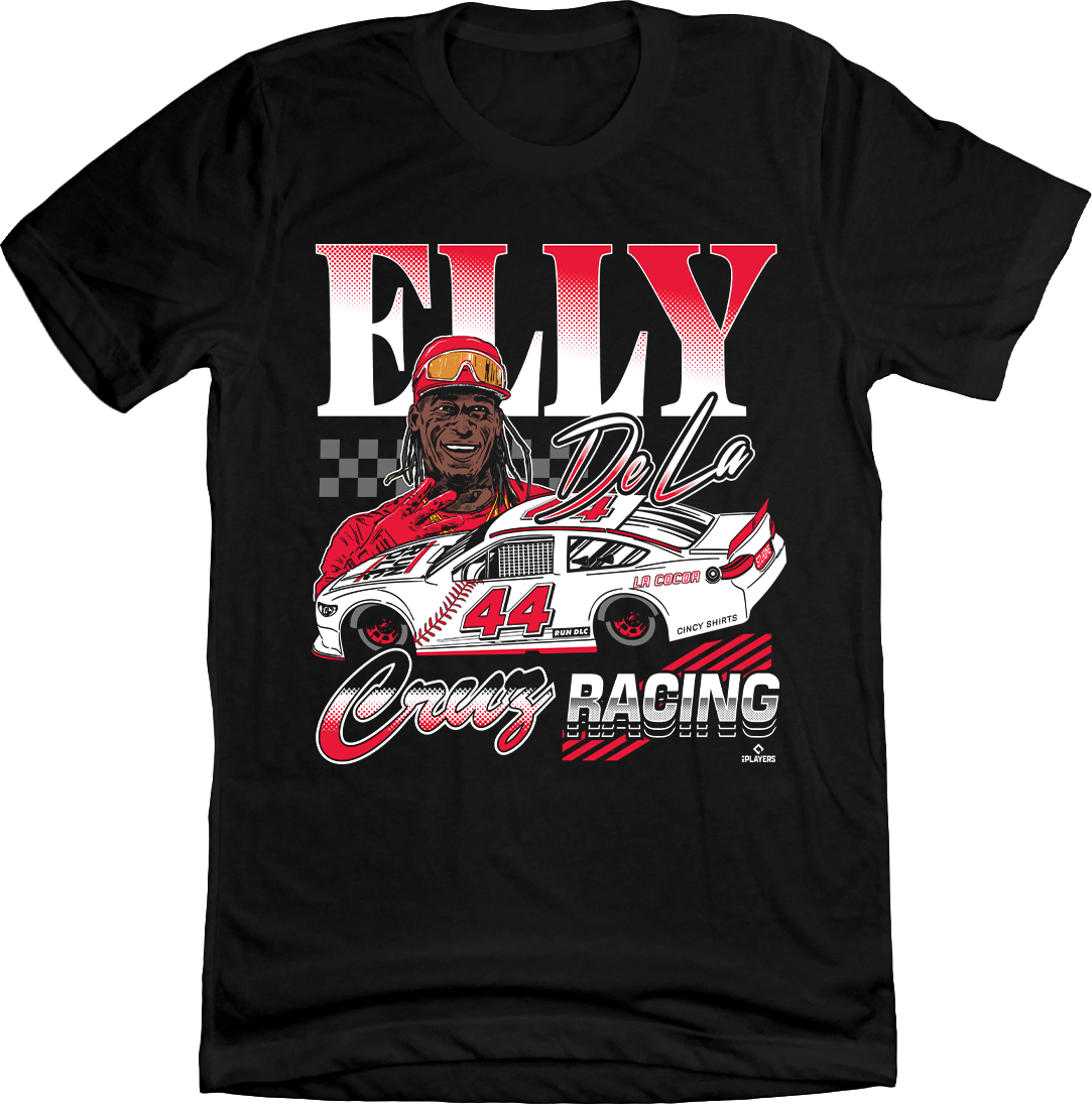 Elly De La Cruz Racing Tee | Cincinnati MLBPA Baseball | Cincy Shirts