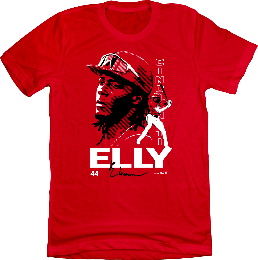 Elly De La Cruz Playmaker Unisex Red MLBPA Tee