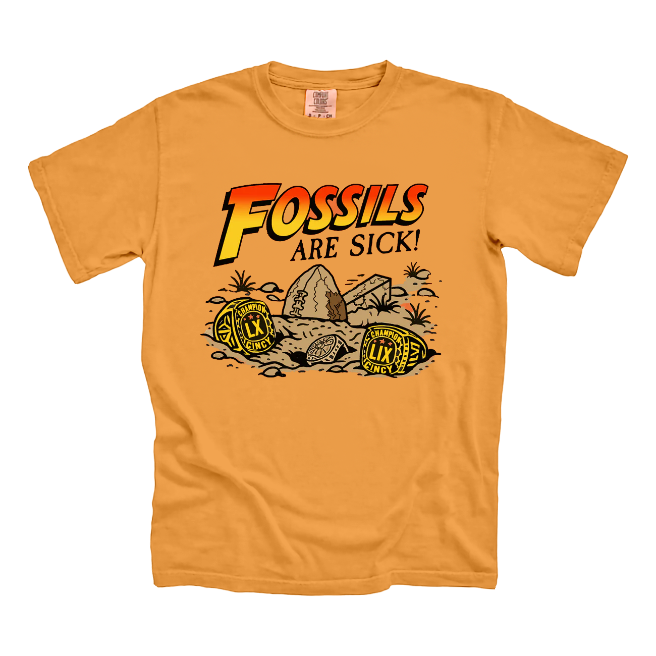 Fossils Are Sick