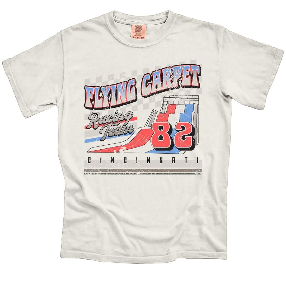 Flying Carpet Racing Team '82 Comfort Colors Tee