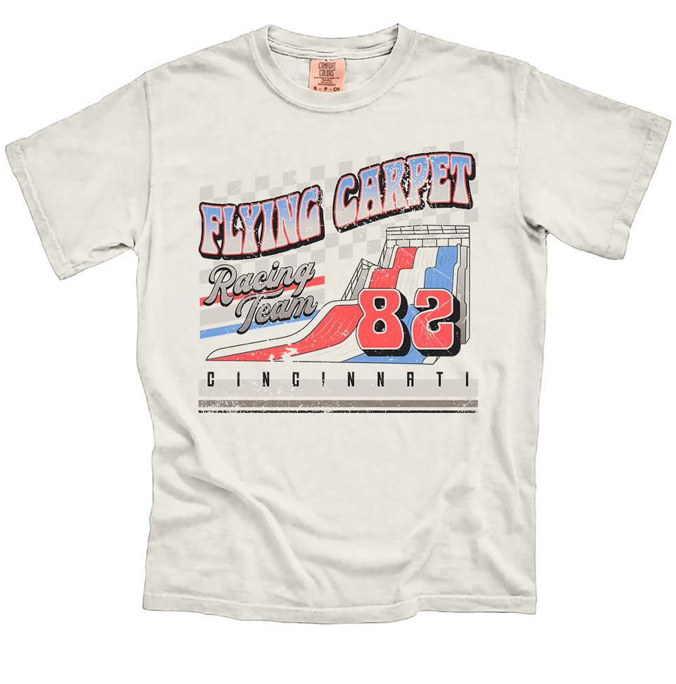 Flying Carpet Racing Team '82 Comfort Colors Tee