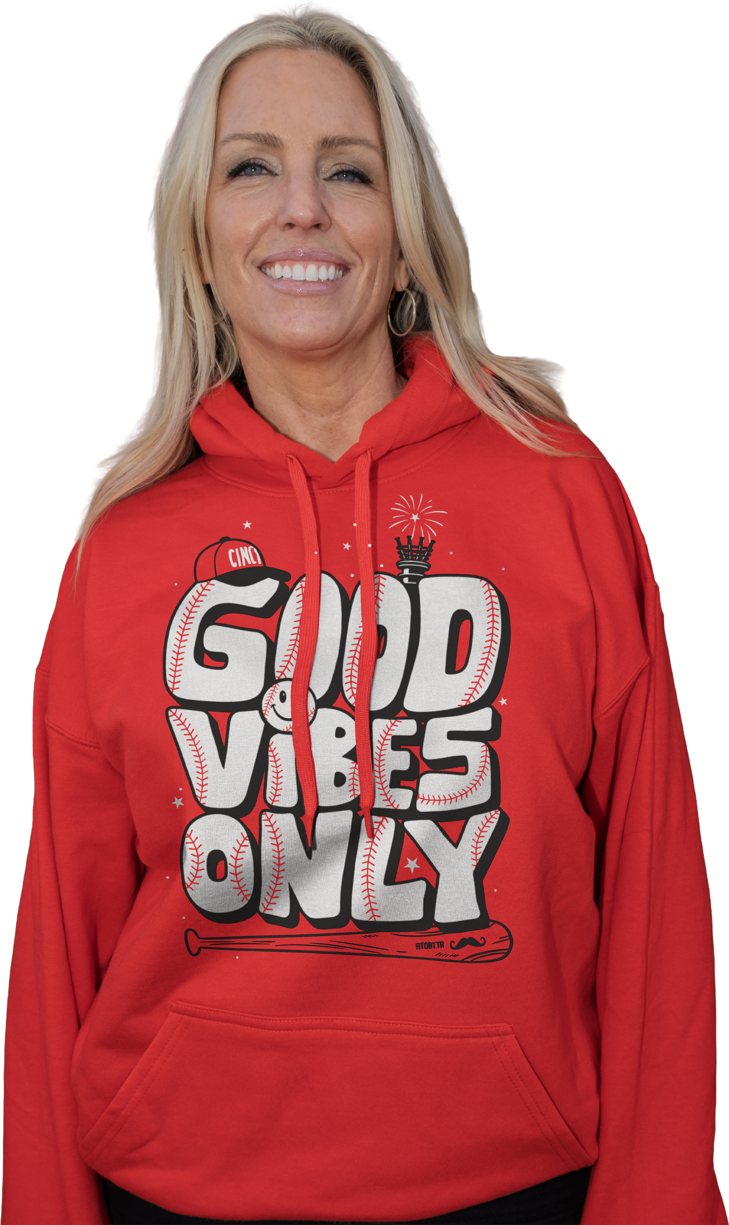 Good Vibes Only Cincinnati Baseball
