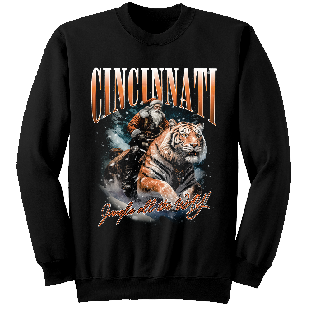 Jungle All the Way 2023 crewneck Cincy Shirts