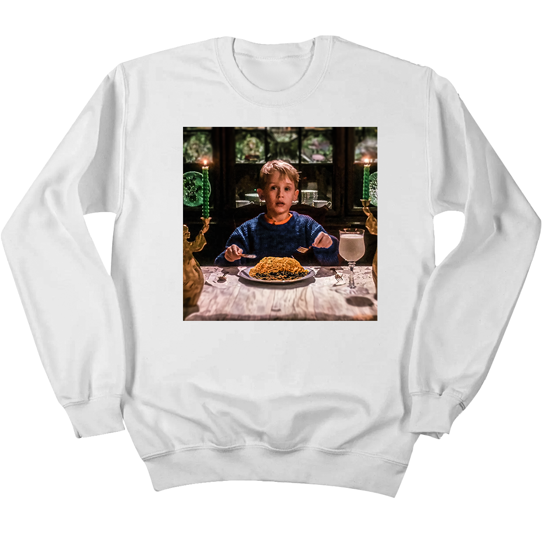 Kevin's Battle Plan Meal White Crewneck Cincy Shirts