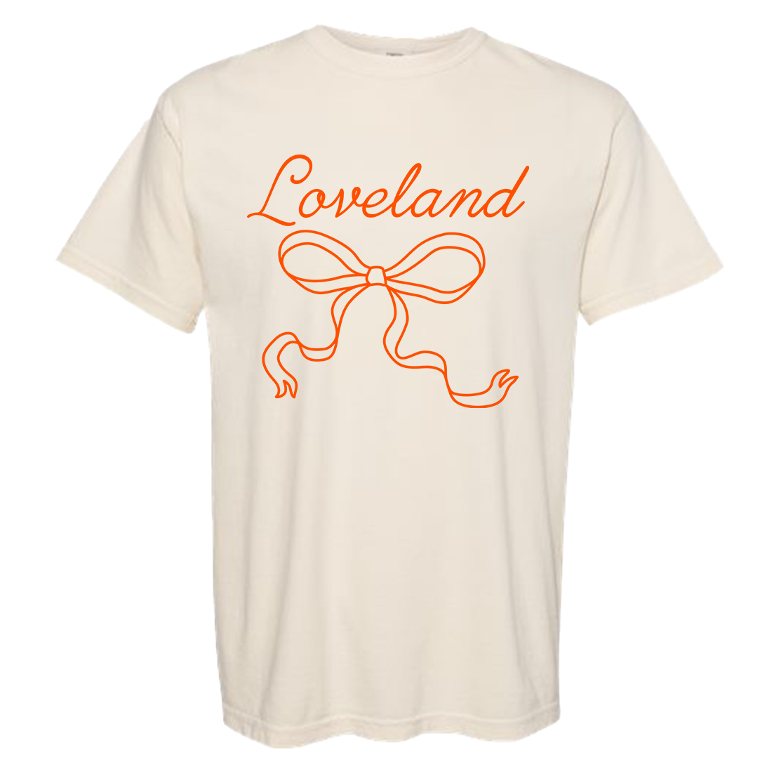 Loveland Croquette Bow CC Tee