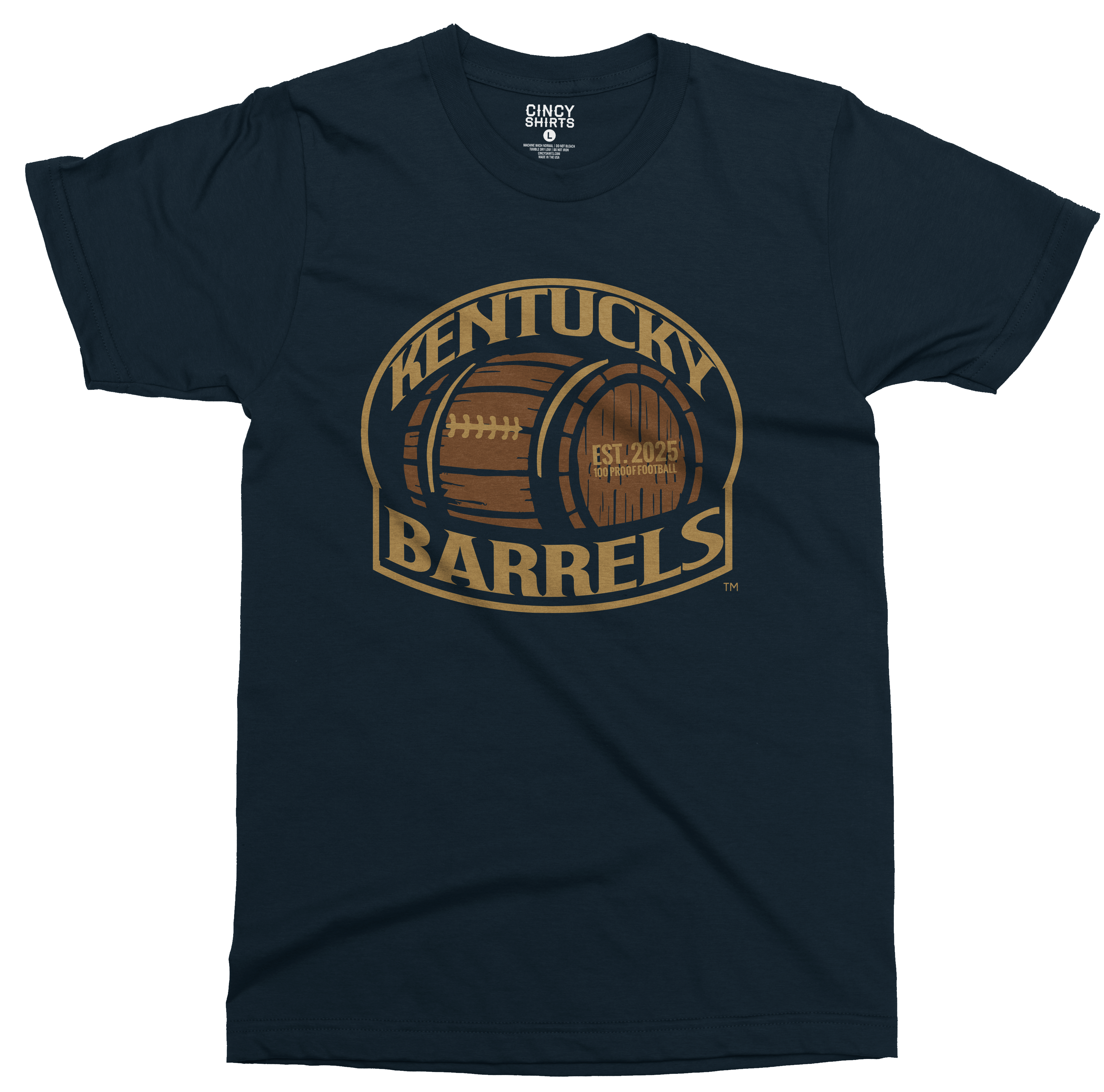 Kentucky Barrels Main Logo Tee Youth