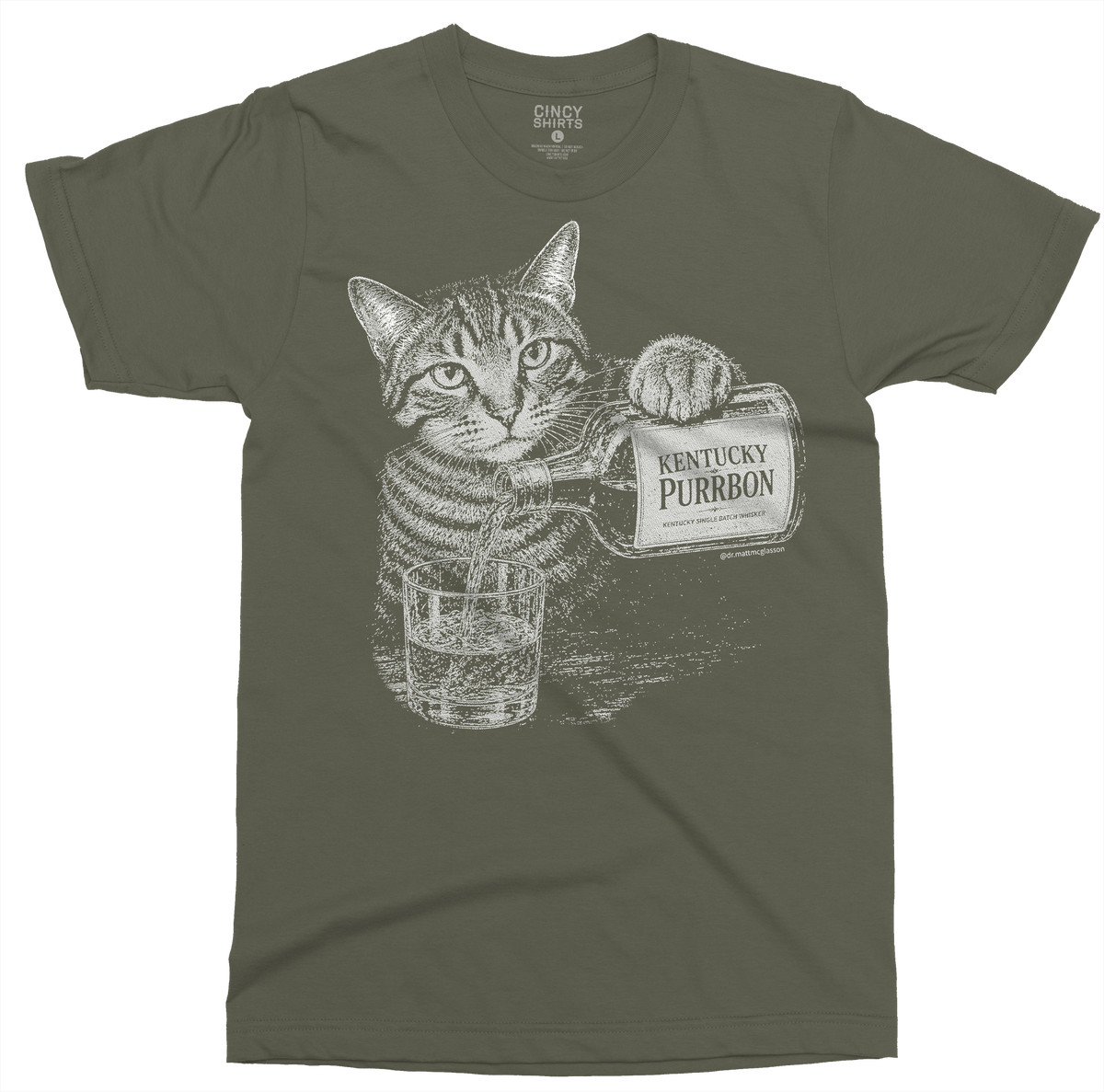 Kentucky Purrbon Cat Whiskey Dr Matt
