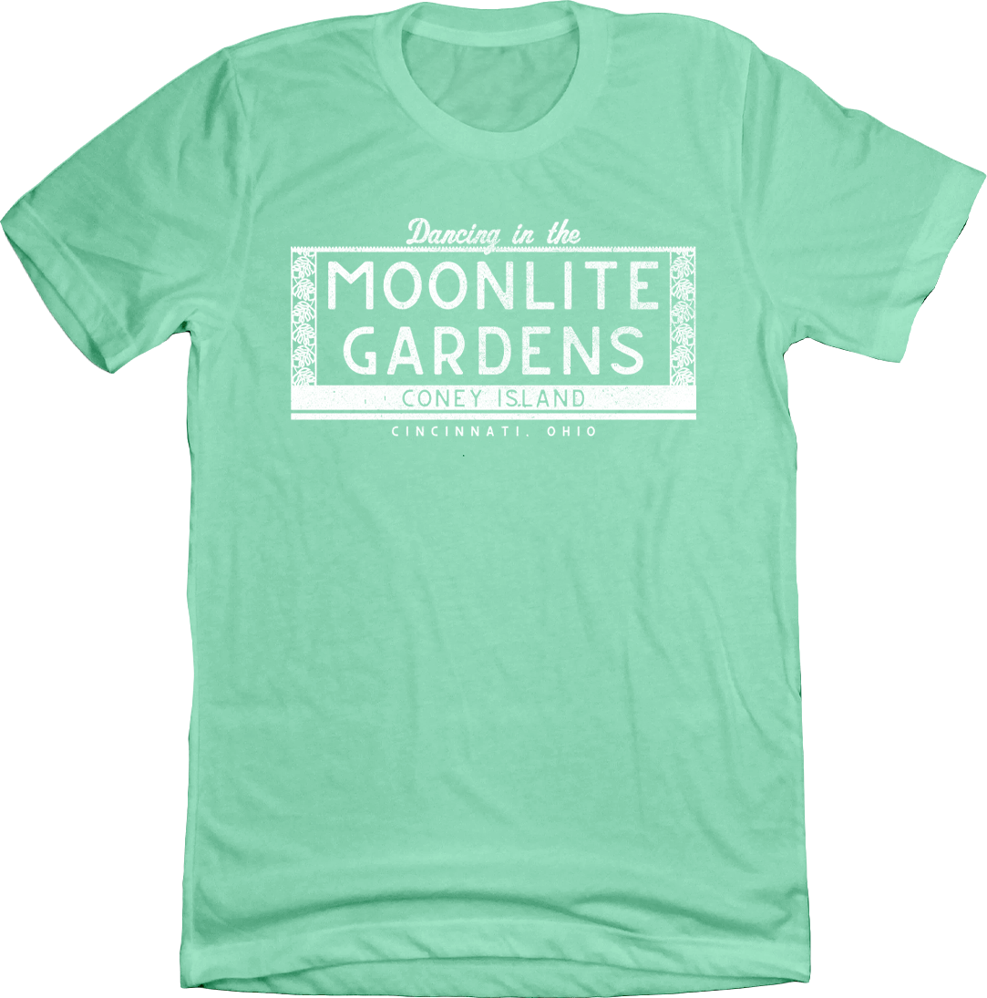 Moonlite Gardens Coney Island Mint Cincy Shirts