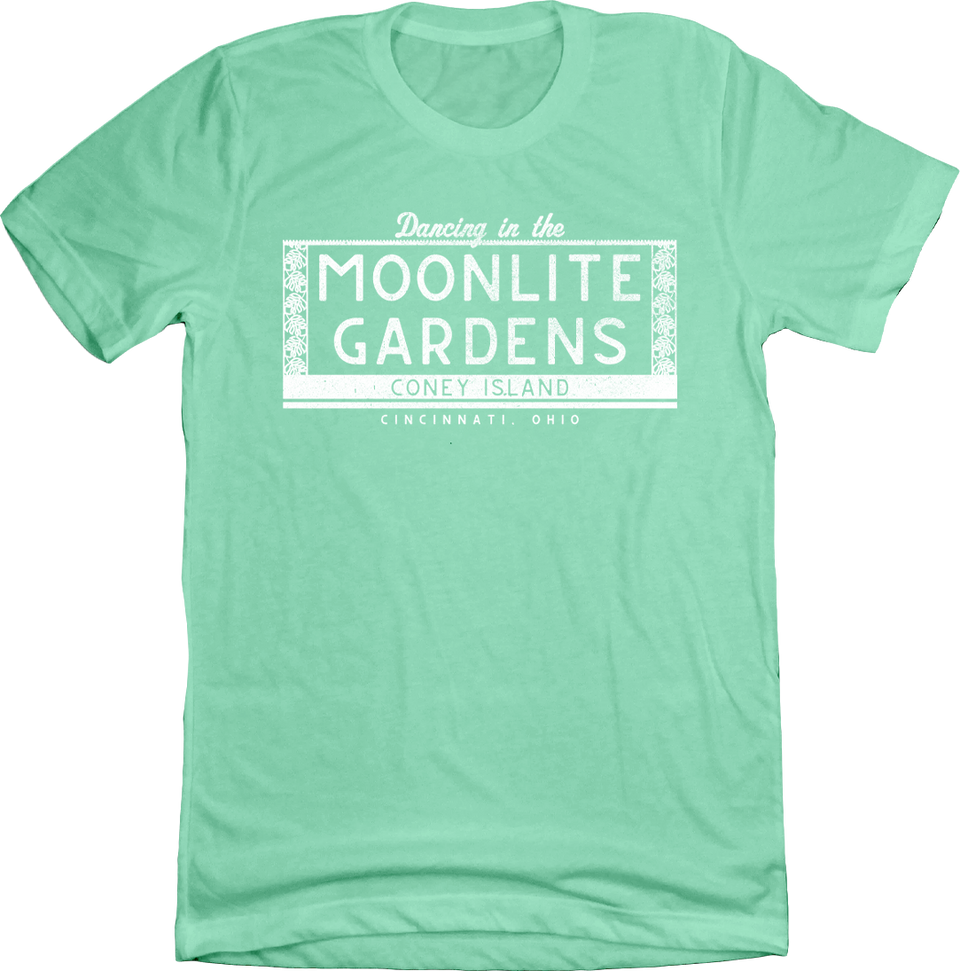 Moonlite Gardens Coney Island Mint Cincy Shirts