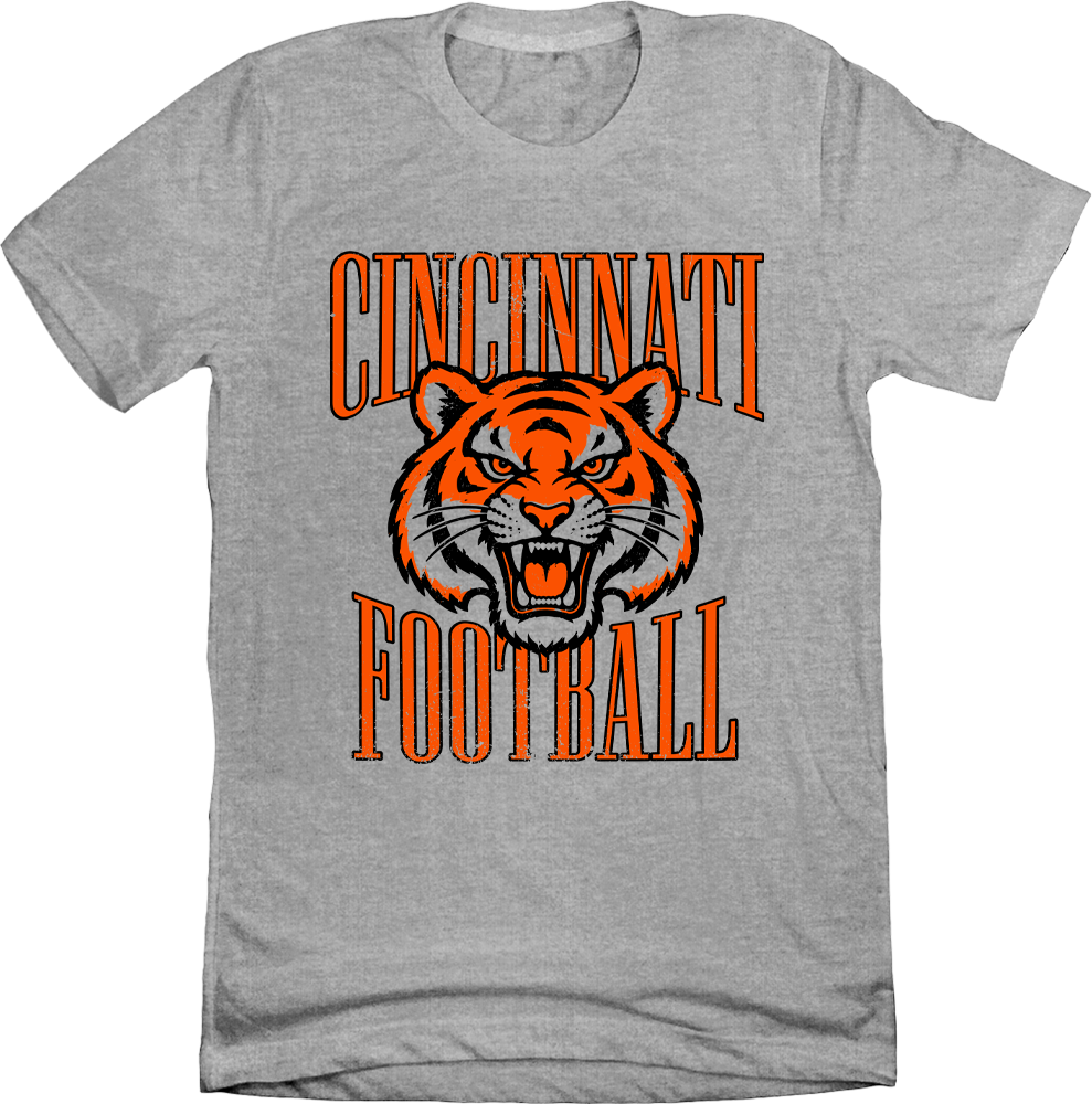 Cincinnati Football Vintage 90s Tigerhead