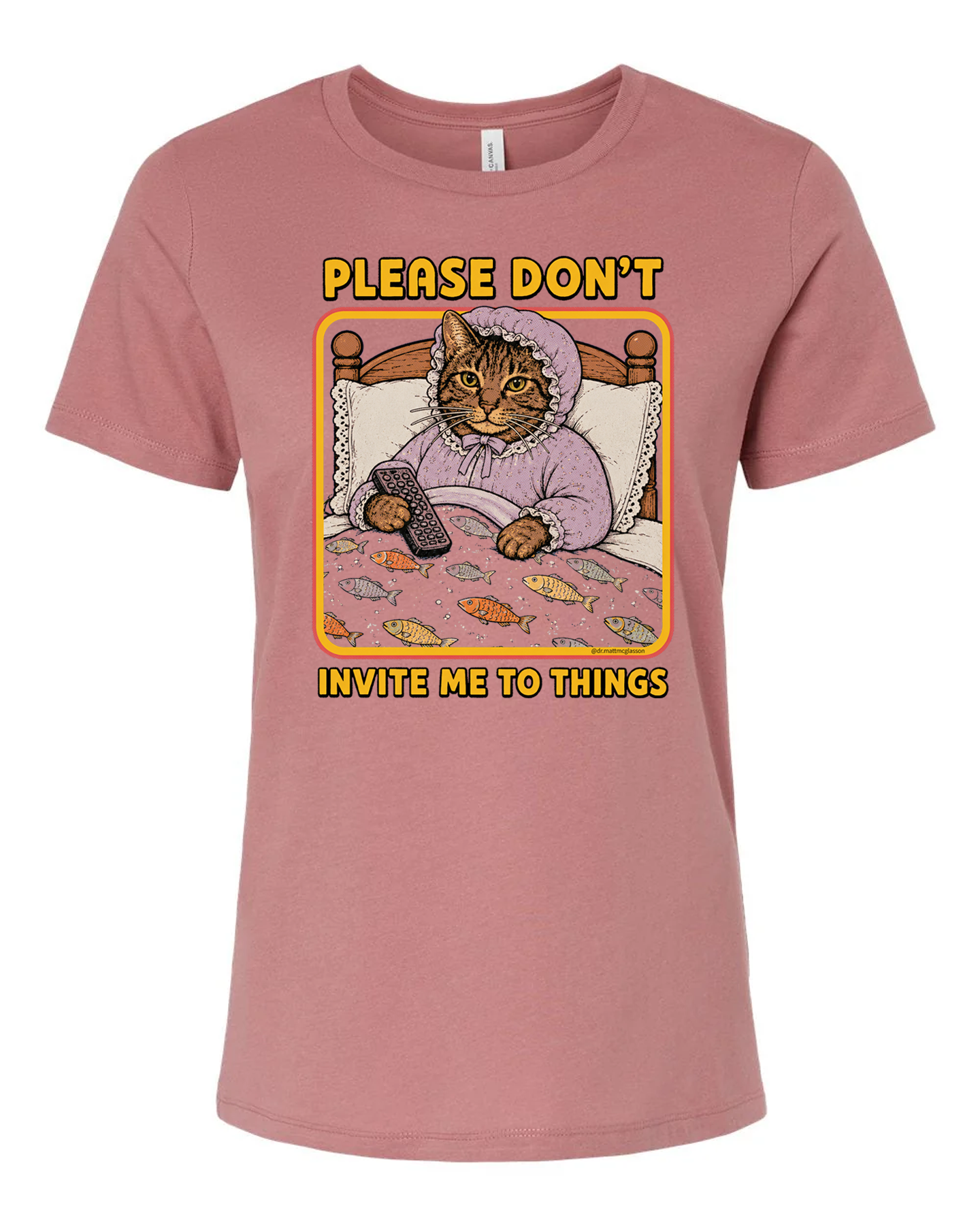 Nuggie "Please Don't Invite Me To Things" T-Shirt