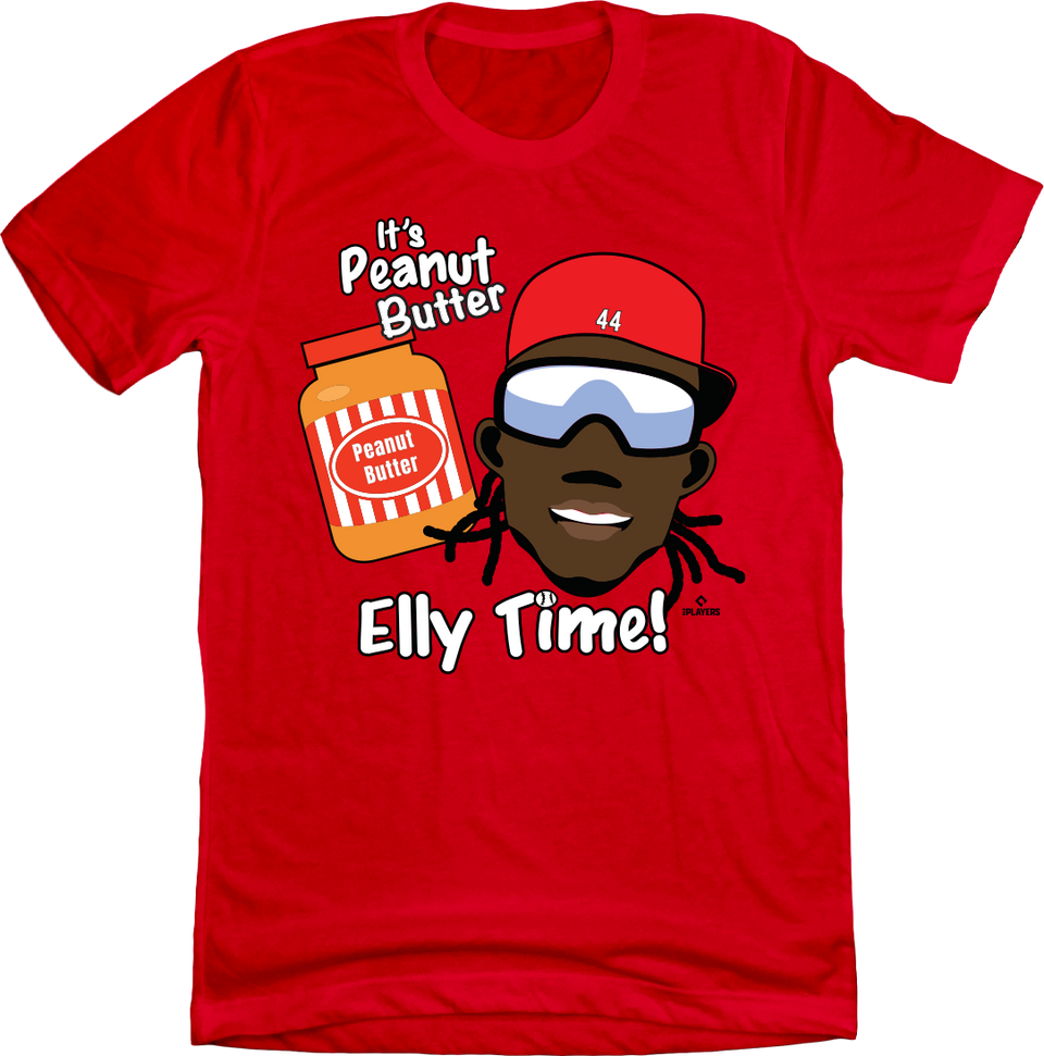Peanut Butter and Elly Tee red T-shirt Cincy Shirts