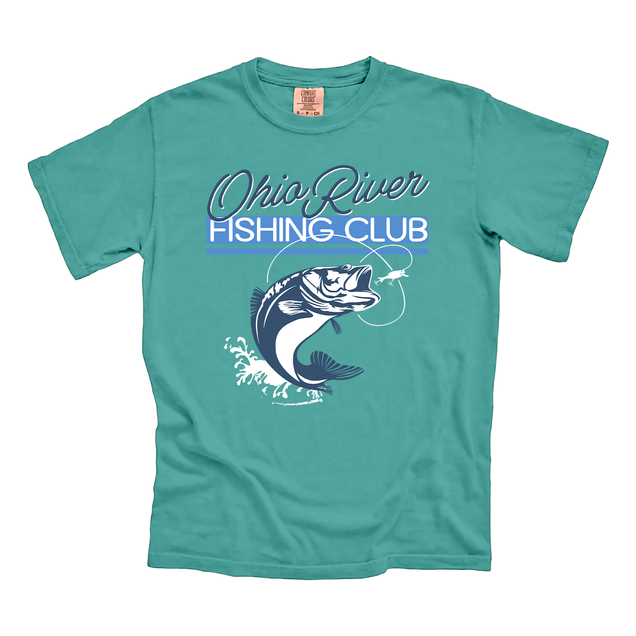 Ohio River Fishing Club Comfort Colors Tee