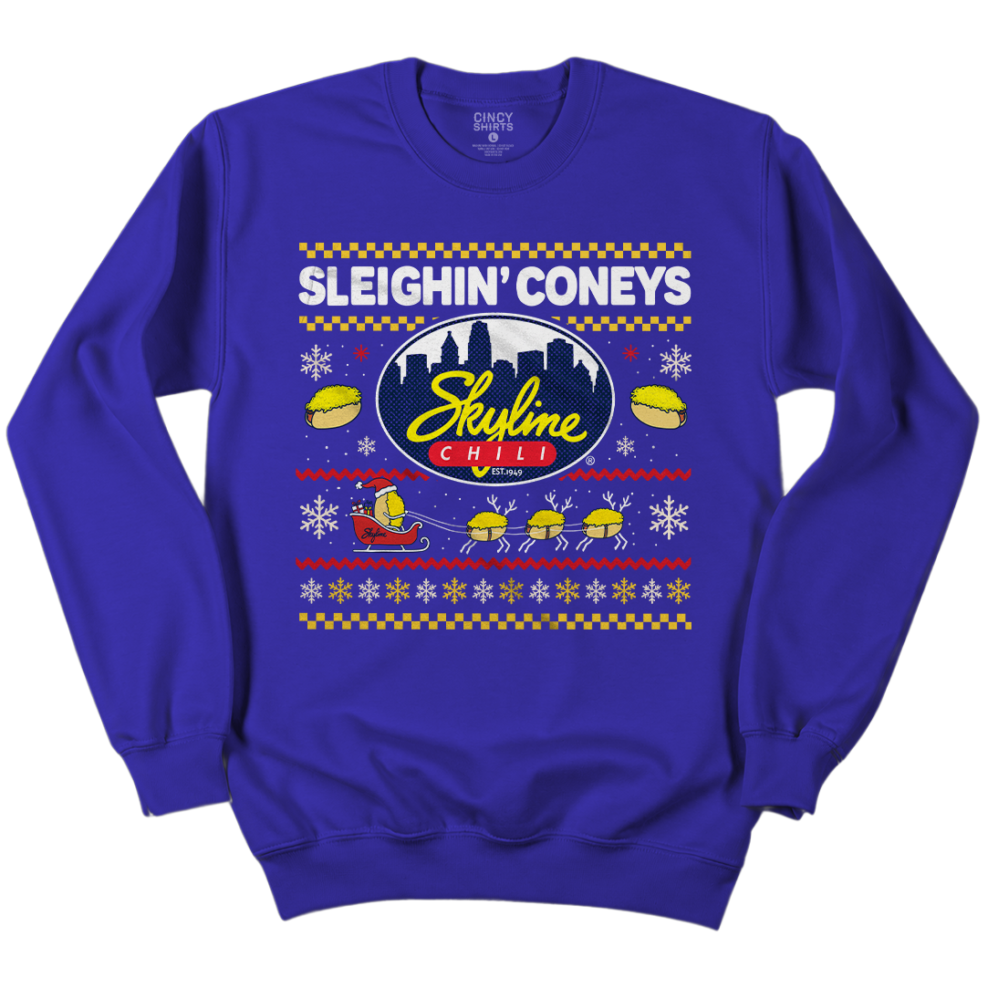 Sleighin Coneys Skyline Christmas