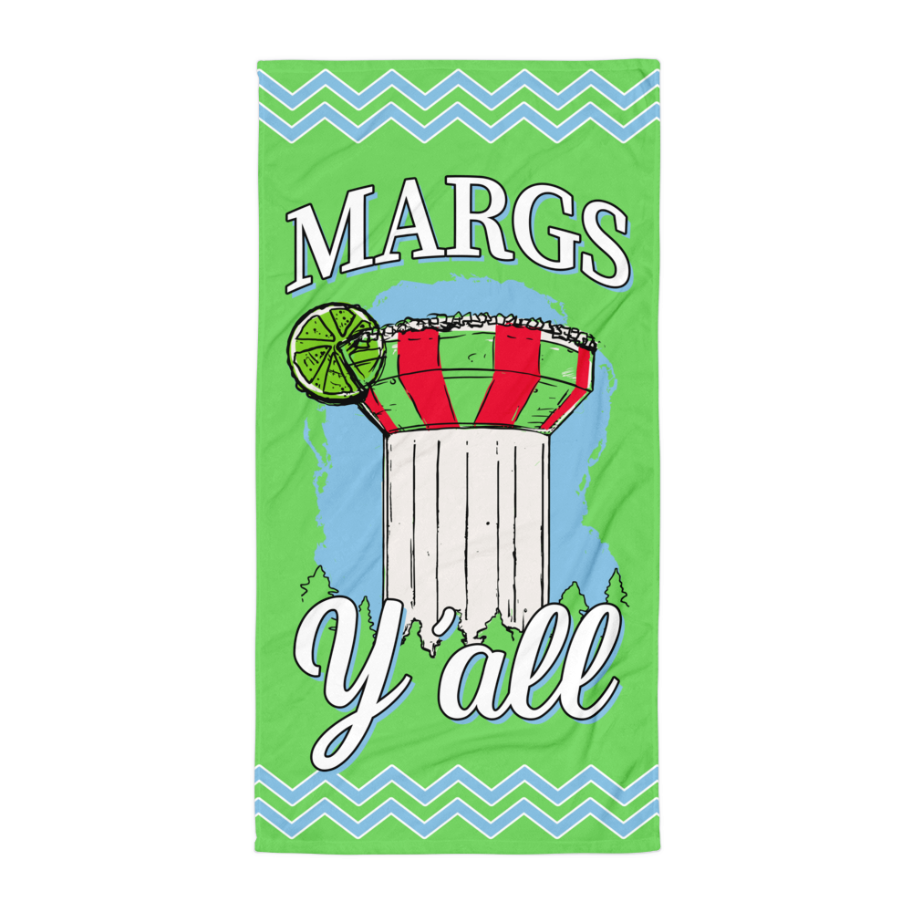 Margs Y'all Beach Towel