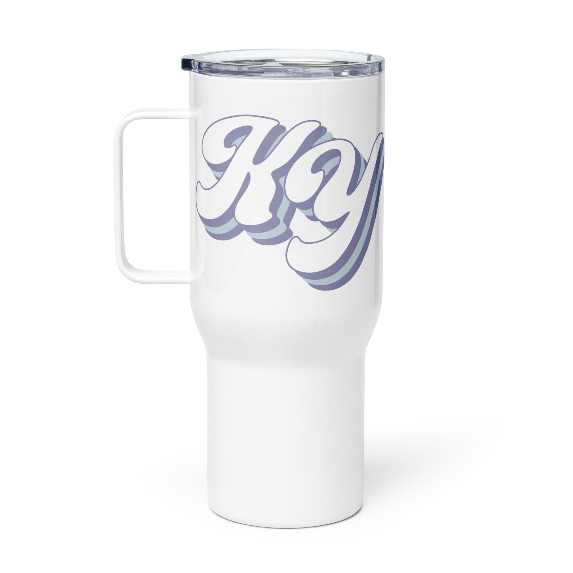 Retro KY Travel Mug with Handle
