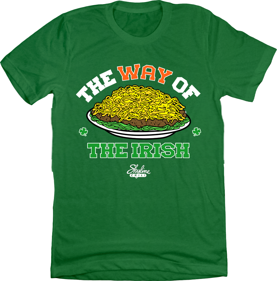 The Way Of The Irish - Skyline Chili Green Tee