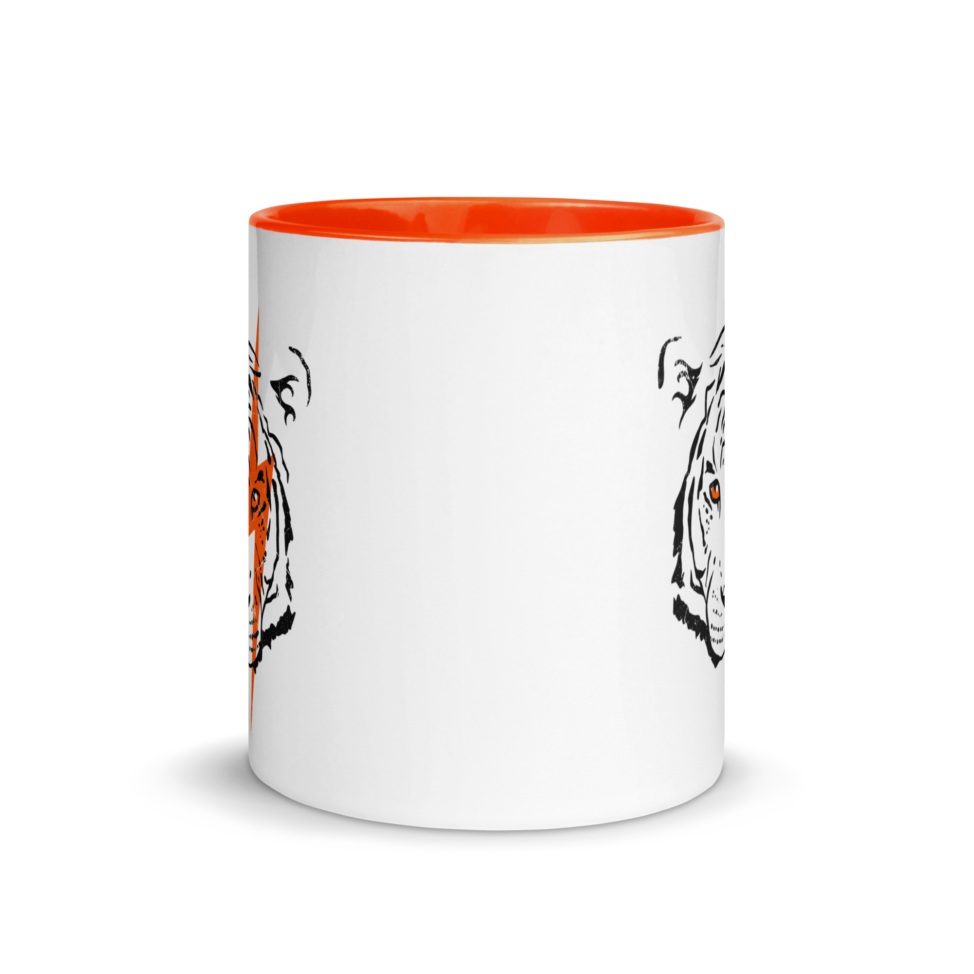 White Lightning Tiger Mug
