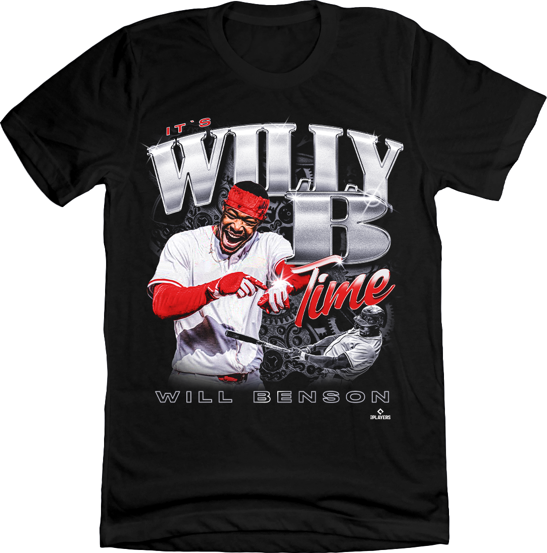 It's Willy B Time Black Tee
