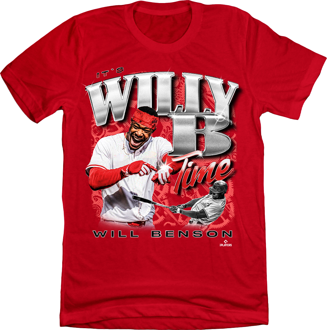 It's Willy B Time Red Tee