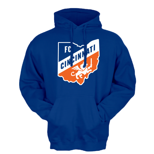 FC Cincinnati Ohio Logo Hoodie - Cincy Shirts