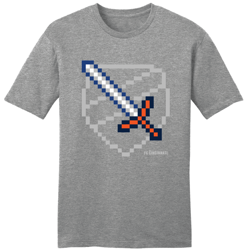 FC Cincinnati 8-bit Sword Tee