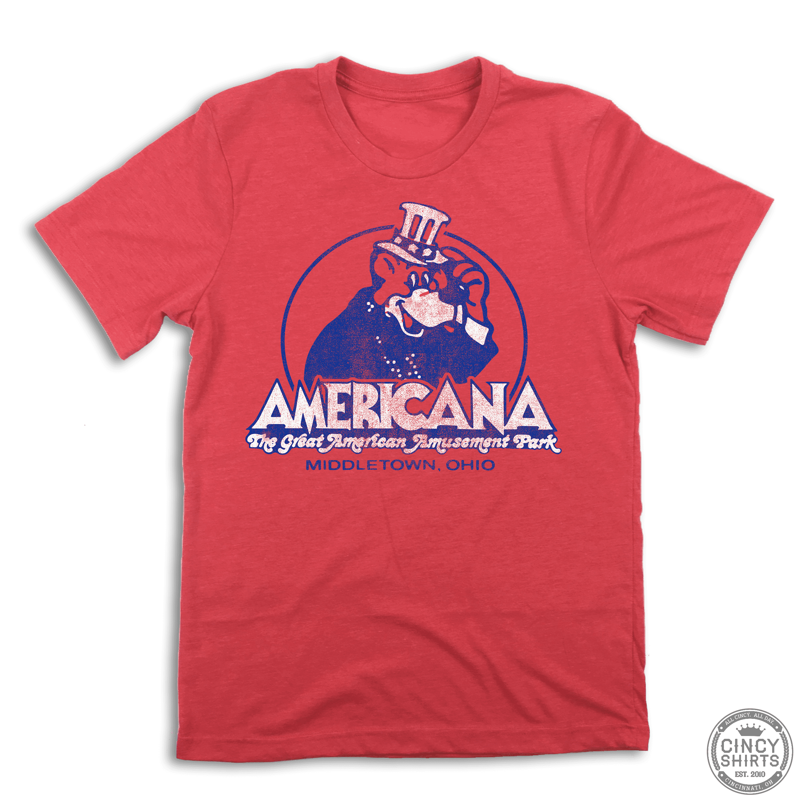 Americana Amusement Park Tee - Cincy Shirts