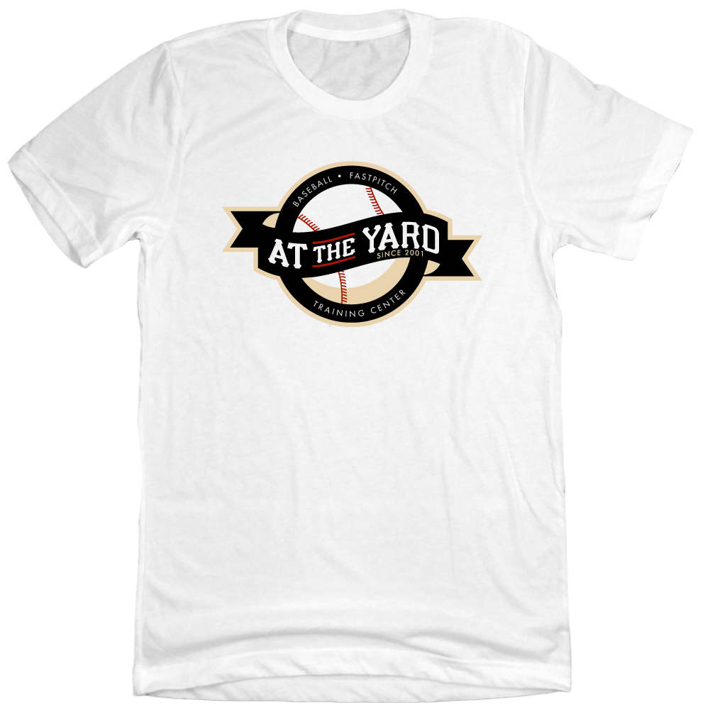 At the Yard Circle Baseball Text - Cincy Shirts