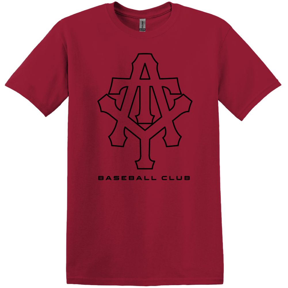 At the Yard Big Initials and Baseball Club - Cincy Shirts