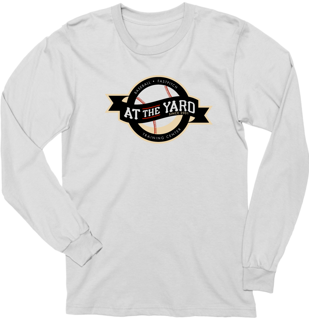 At the Yard Circle Baseball Text - Cincy Shirts