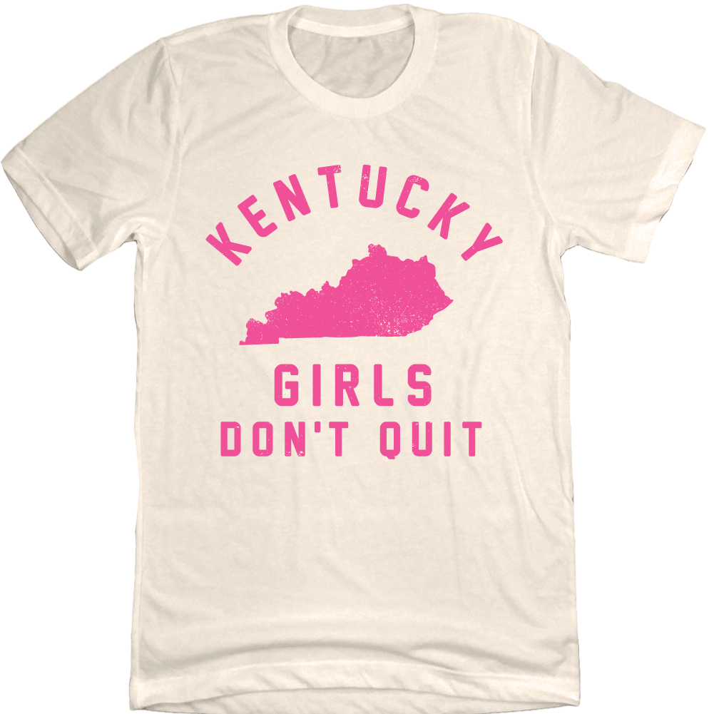 Kentucky Girls Don't Quit BCA T-shirt white Cincy Shirts