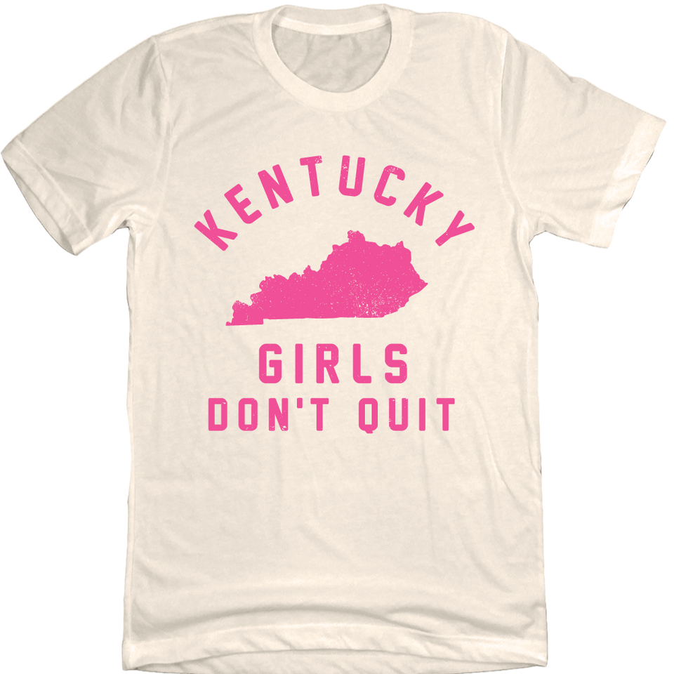 Kentucky Girls Don't Quit BCA T-shirt white Cincy Shirts